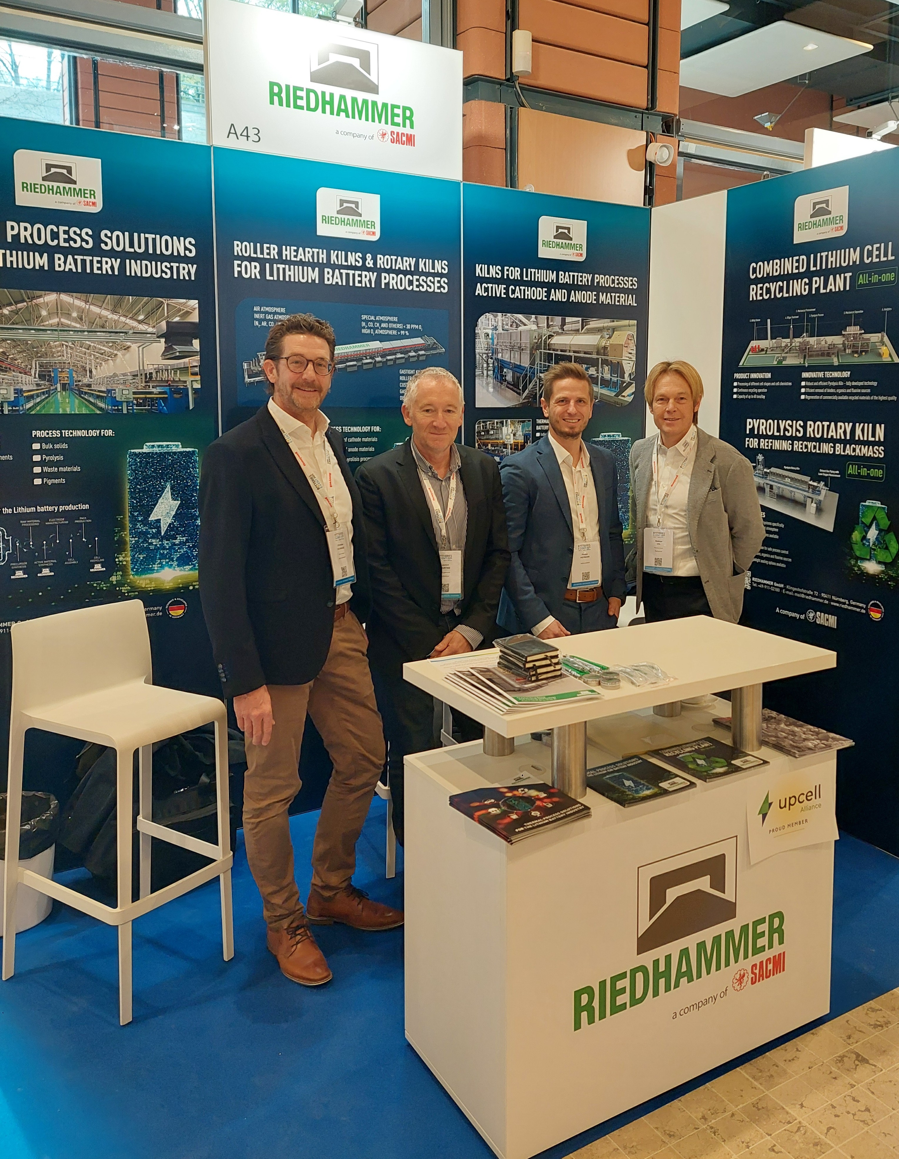 Erfolgreiche Teilnahme vom Riedhammer am Batteries Event Lyon 2025 