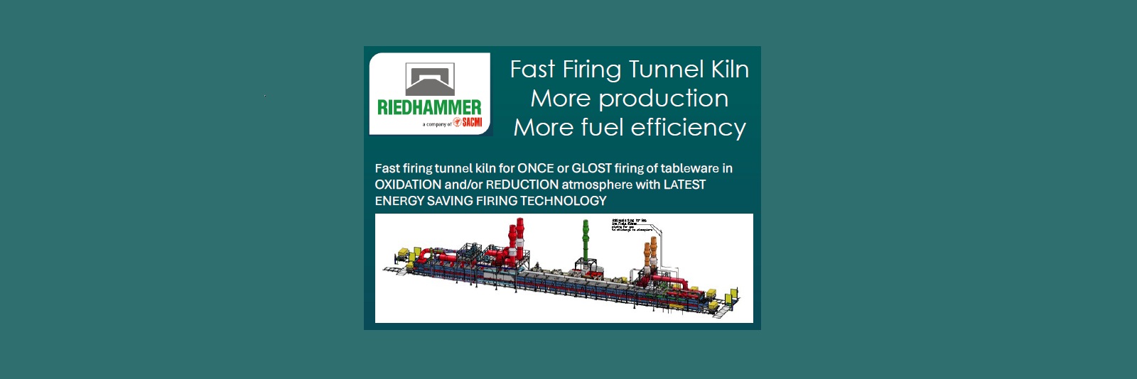 Ready for Sale: Fast Firing Tunnel Kiln for Tableware